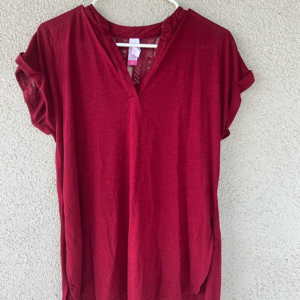 No Boundaries Laced Back Blouse